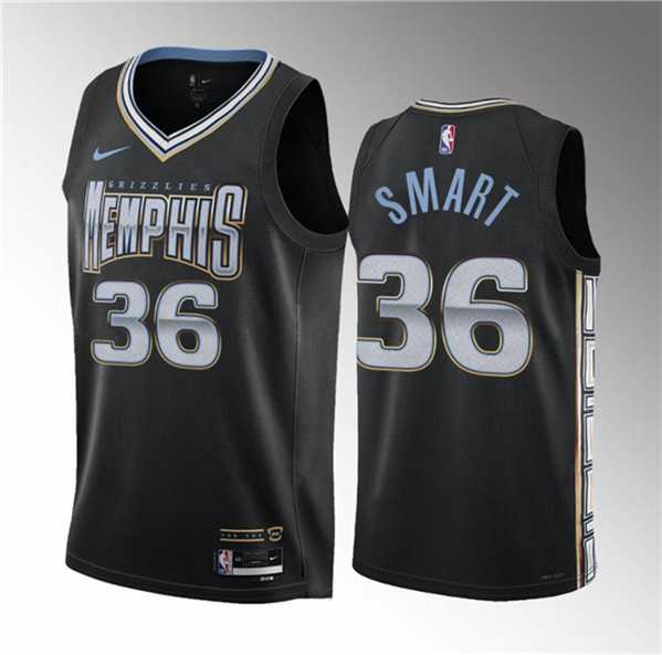Men's Memphis Grizzlies #36 Marcus Smart Black 2023 Draft City Edition Stitched Basketball Jersey1,We sell and wholesale Men's Memphis Grizzlies #36 Marcus Smart Black 2023 Draft City Edition Stitched Basketball Jersey1 on line form chian!